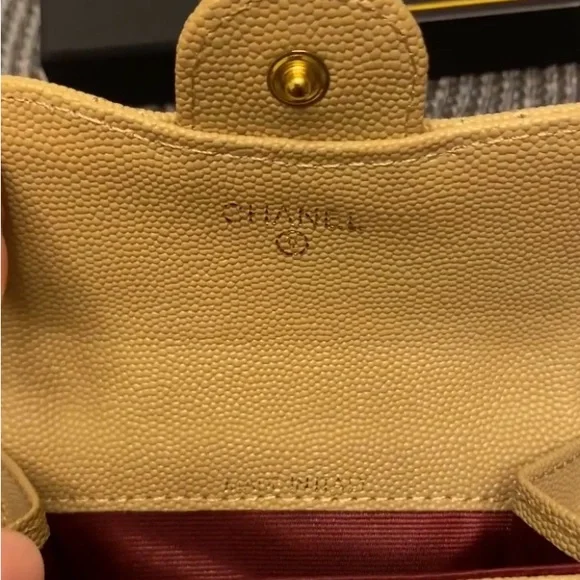 Chanel Gold Quilted Wallet - Picture 5 of 7